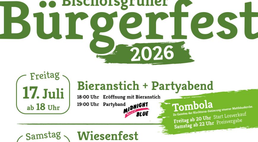 Bürgerfest 2026